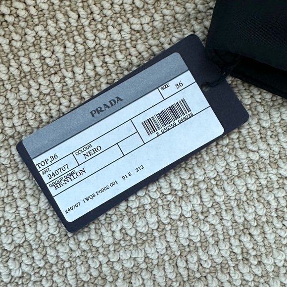 Prada Black Crop Top - Picture 3 of 6